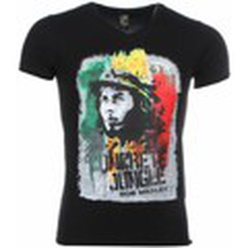 Camiseta Bob Marley Crete Jungle Print para hombre - Local Fanatic - Modalova