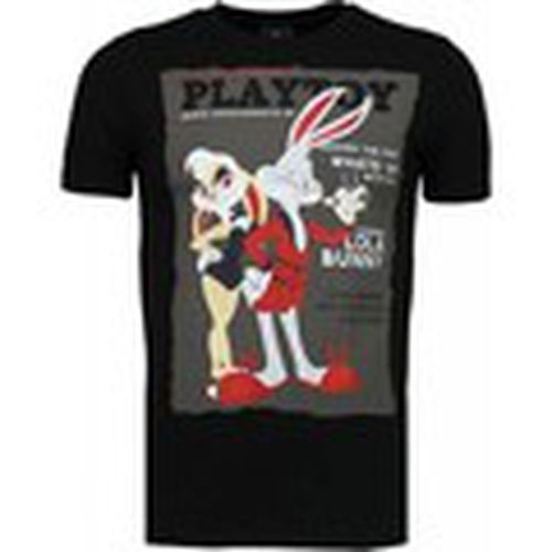 Camiseta Playtoy Bunny Rhinestone para hombre - Local Fanatic - Modalova