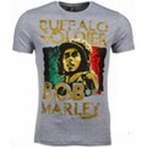 Camiseta Bob Marley Buffalo Soldier Print para hombre - Local Fanatic - Modalova