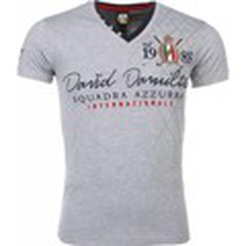 Camiseta Squadra Azzura Bordado Camiseta para hombre - David Copper - Modalova