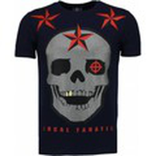 Camiseta Rough Player Skull Rhinestone para hombre - Local Fanatic - Modalova