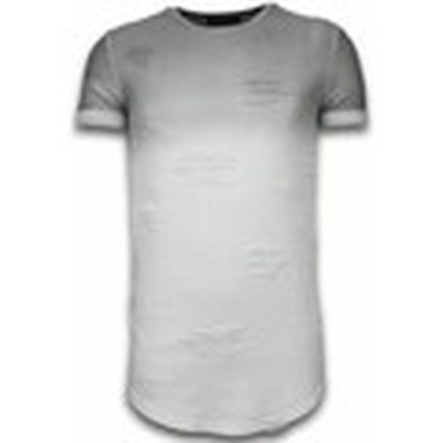 Camiseta Flare Effect De Dos Es Long Fit para hombre - Justing - Modalova