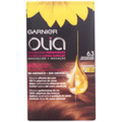 Coloración Olia Coloración Permanente 6,3 Rubio Oscuro Dorado Lote para mujer - Garnier - Modalova