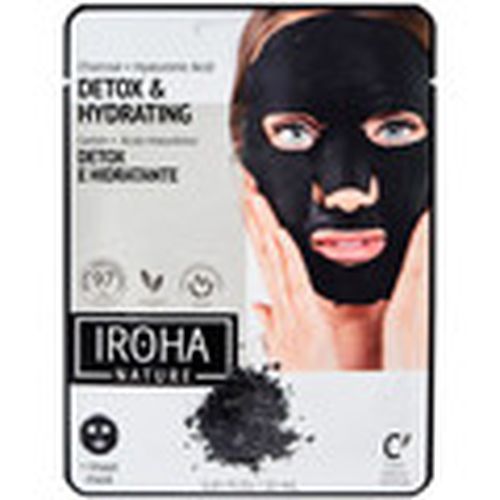 Mascarilla Detox Charcoal Black Tissue Facial Mask 1use para mujer - Iroha Nature - Modalova
