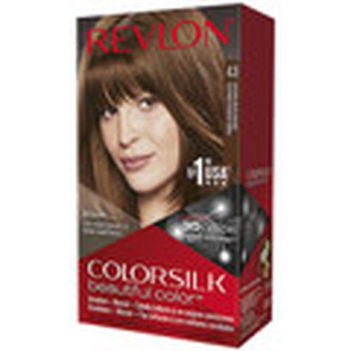 Coloración Colorsilk Tinte 43-castaño Medio Dorado para mujer - Revlon - Modalova