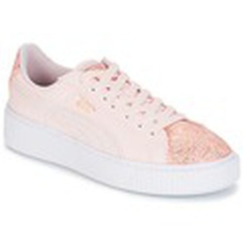 Zapatillas BASKET PLATFORM CANVAS W'S para mujer - Puma - Modalova