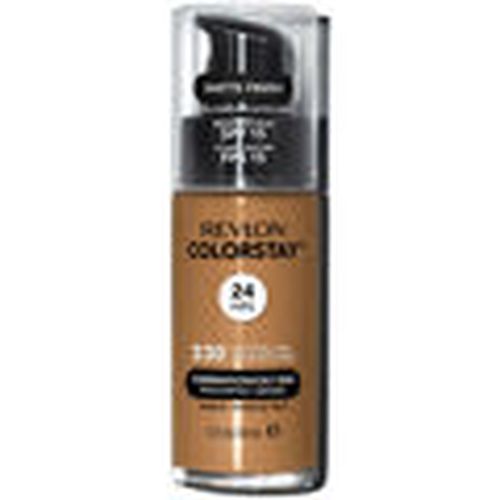 Base de maquillaje Colorstay Foundation Combination/oily Skin 330-natural Tan para mujer - Revlon - Modalova
