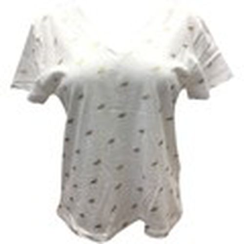 Camiseta Tee Shirt Zinka Blanc signe Or KT107 para mujer - Dress Code - Modalova
