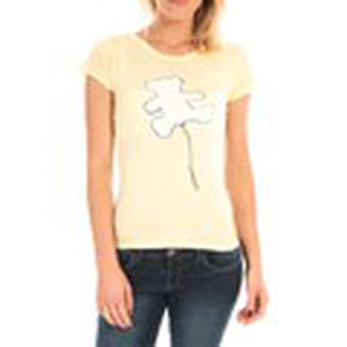Camiseta T-Shirt Pics Printe Ours Jaune para mujer - LuluCastagnette - Modalova