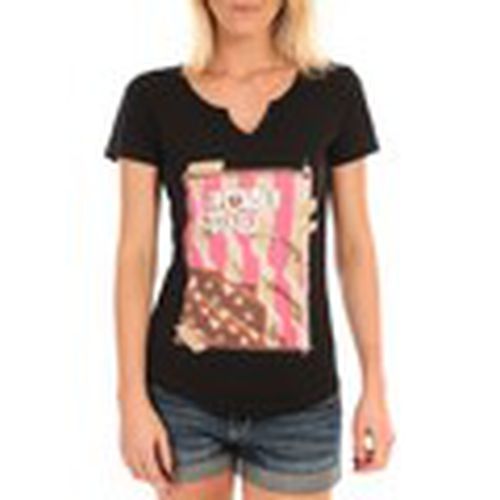 Camiseta T-Shirt Mimi Flamme Print Noir para mujer - LuluCastagnette - Modalova
