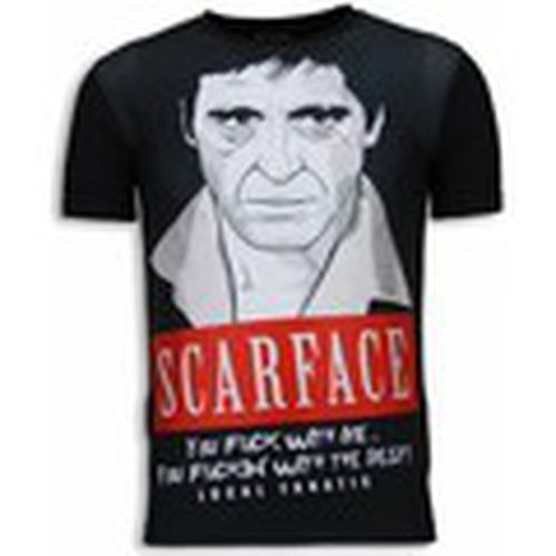Camiseta Scarface Red Scar Digital para hombre - Local Fanatic - Modalova