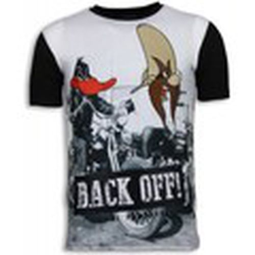 Camiseta Back Off Digital Rhinestone para hombre - Local Fanatic - Modalova