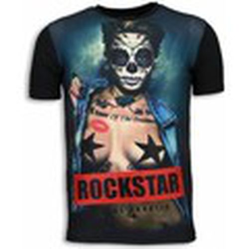 Camiseta Rockstar Digital Rhinestone para hombre - Local Fanatic - Modalova