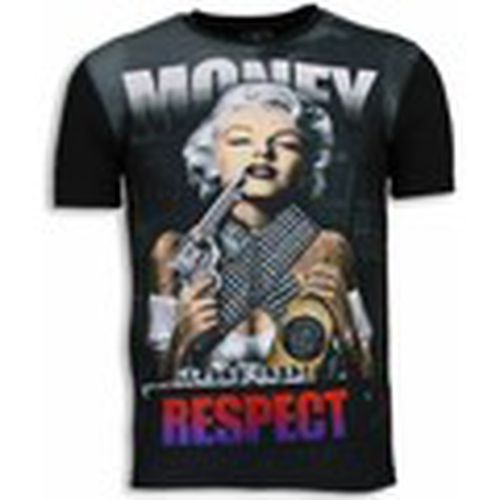 Camiseta Marilyn Money Digital Rhinestone para hombre - Local Fanatic - Modalova