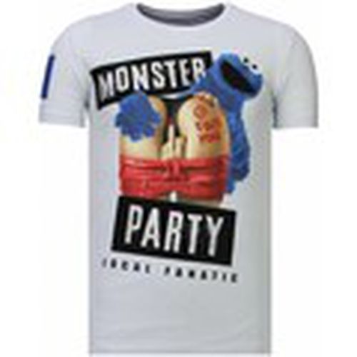 Camiseta Monster Party Rhinestone para hombre - Local Fanatic - Modalova