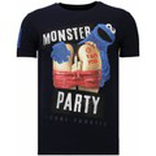 Camiseta Monster Party Rhinestone para hombre - Local Fanatic - Modalova
