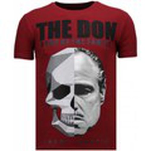 Camiseta The Don Skull Rhinestone para hombre - Local Fanatic - Modalova