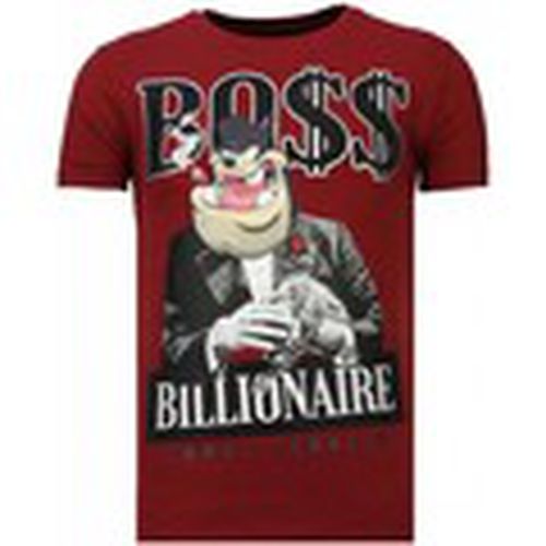 Camiseta Billionaire Boss Rhinestone para hombre - Local Fanatic - Modalova