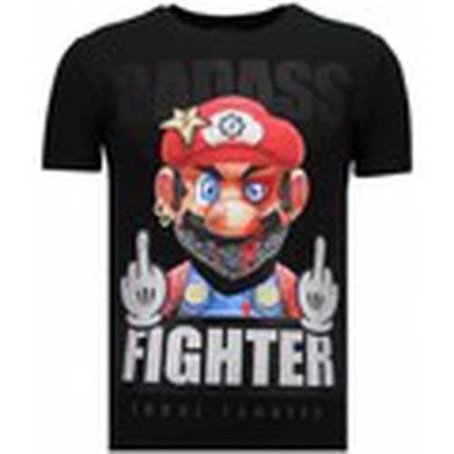 Camiseta Fight Club Mario Rhinestone para hombre - Local Fanatic - Modalova