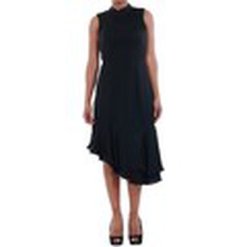 Vestidos 10193254 VMKYLIE SL FRILL KNEE DRESS BLACK para mujer - Vero Moda - Modalova