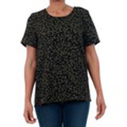 Camiseta 10199847 VMHENNA FIFI S/S TOP SB2 DARK OLIVE/LEISE para mujer - Vero Moda - Modalova