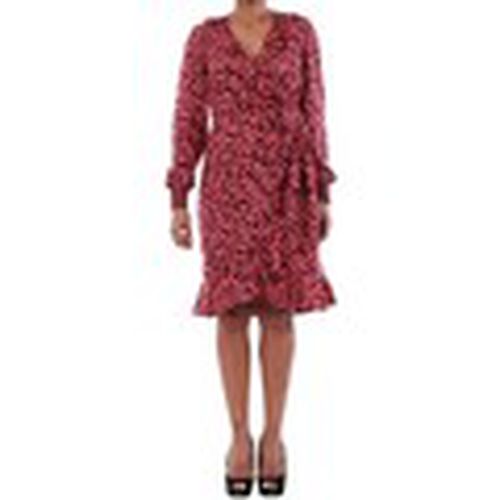 Vestidos 10198721 VMHENNA FIFI SMOCK L/S SHORT DRESS PORT ROYALE/LEISE para mujer - Vero Moda - Modalova