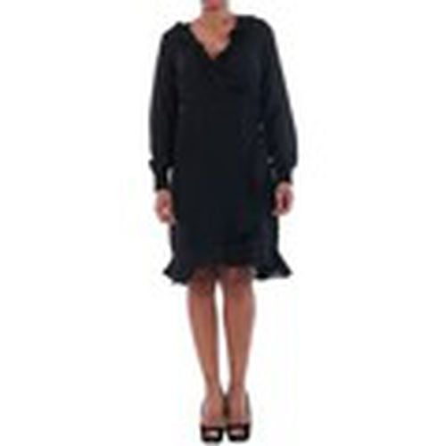 Vestidos 10198721 VMHENNA FIFI SMOCK L/S SHORT DRESS SB2 BLACK para mujer - Vero Moda - Modalova