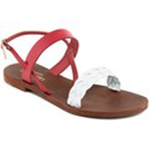 Sandalias 1007_I_BIANCO_ROSSO para mujer - Summery - Modalova