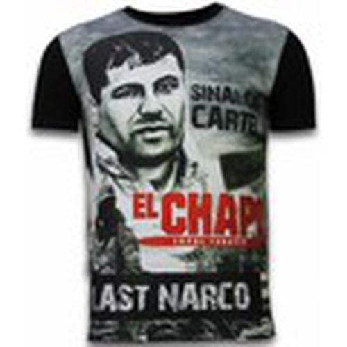 Camiseta El Chapo Last Narco Digital para hombre - Local Fanatic - Modalova