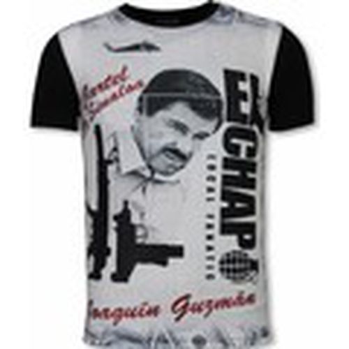 Camiseta El Chapo Digital Rhinestone para hombre - Local Fanatic - Modalova