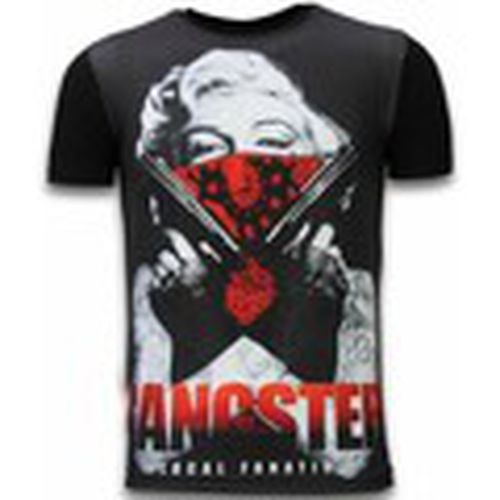 Camiseta Gangster Marilyn Digital Rhinestone para hombre - Local Fanatic - Modalova