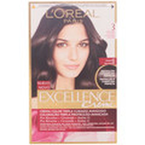 Coloración Excellence Creme Tinte 3-castaño Oscuro para mujer - L'oréal - Modalova