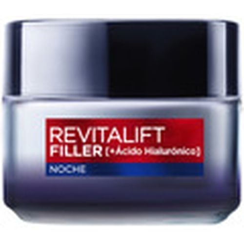 Antiedad & antiarrugas Revitalift Filler Crema De Noche Con Ácido Hialurónico para mujer - L'oréal - Modalova