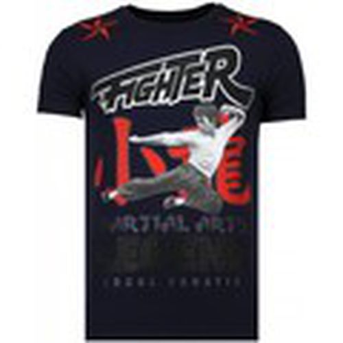 Camiseta Fighter Legend Rhinestone para hombre - Local Fanatic - Modalova