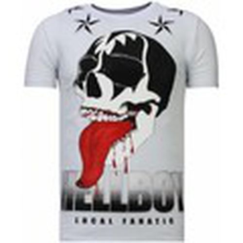 Camiseta Hellboy Rhinestone para hombre - Local Fanatic - Modalova