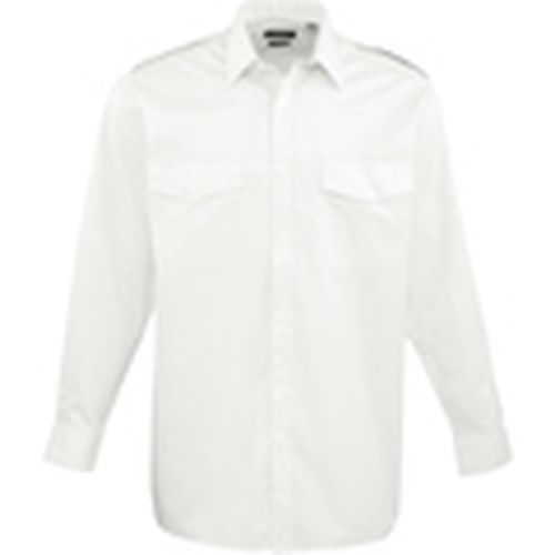 Camisa manga larga PR210 para hombre - Premier - Modalova