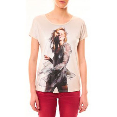 T-shirt Tee-shirt MC1497 Rose - By La Vitrine - Modalova