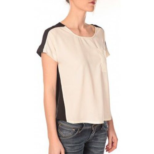 Camicetta Top Félina 10074109 Noir/Blanc - Vero moda - Modalova