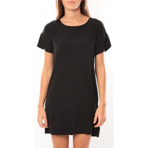 Vestiti Reba ss mini dress 10100945 Noir/Saumon - Vero moda - Modalova