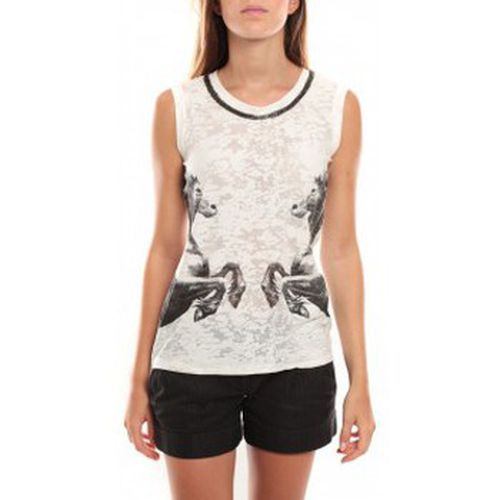 Camicetta Lee SL Top 96913 Noir/Blanc - Vero moda - Modalova