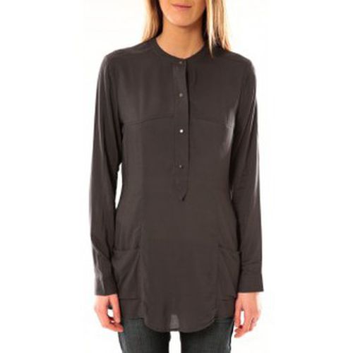 Camicetta Alec L/S Tunic W/Out Top Pockets 10097849 Asphalte - Vero moda - Modalova