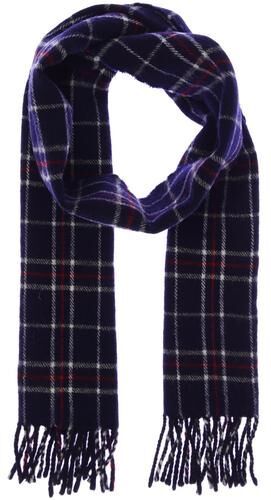 Herren Schal, marineblau, Lammfell - Second Hand - Barbour - Modalova