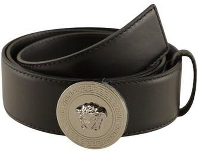 Herren Gürtel, schwarz, Gr. 95 - Second Hand - Versace - Modalova