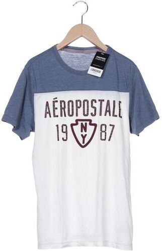 Herren T-Shirt, weiß, Gr. S, Baumwolle, Synthetik - Second Hand - Aéropostale - Modalova