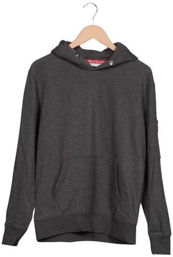 Industries Herren Kapuzenpullover, grau, Gr. M, Baumwolle, Synthetik - Second Hand - ALPHA - Modalova