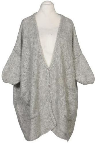 Damen Strickjacke, grau, Gr. Onesize, Alpaka, Mohair, Synthetik - Second Hand - American vintage - Modalova