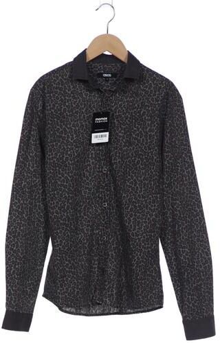 Herren Hemd, grau, Gr. S, Baumwolle, Synthetik - Second Hand - Asos - Modalova