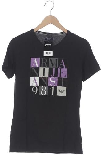 Jeans Herren T-Shirt, schwarz, Gr. M - Second Hand - Giorgio Armani - Modalova