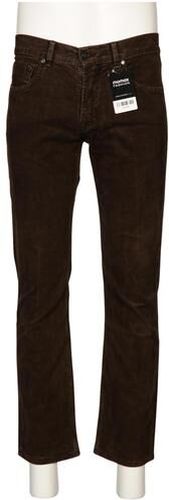 Herren Stoffhose, braun, Gr. W33 L34, Elasthan, Baumwolle - Second Hand - Baldessarini - Modalova