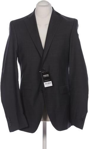 Herren Sakko, grau, Lang-Gr. 98, Schurwolle, Synthetik, Viskose - Second Hand - Baldessarini - Modalova